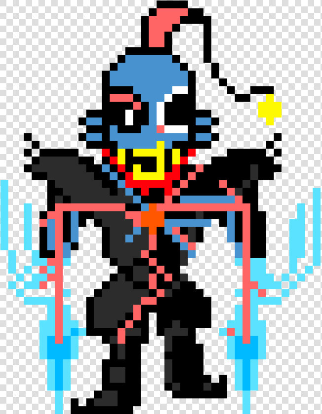 Underworld Undyne Sprite Remake   Undyne The Undying Underworld  HD Png DownloadTransparent PNG