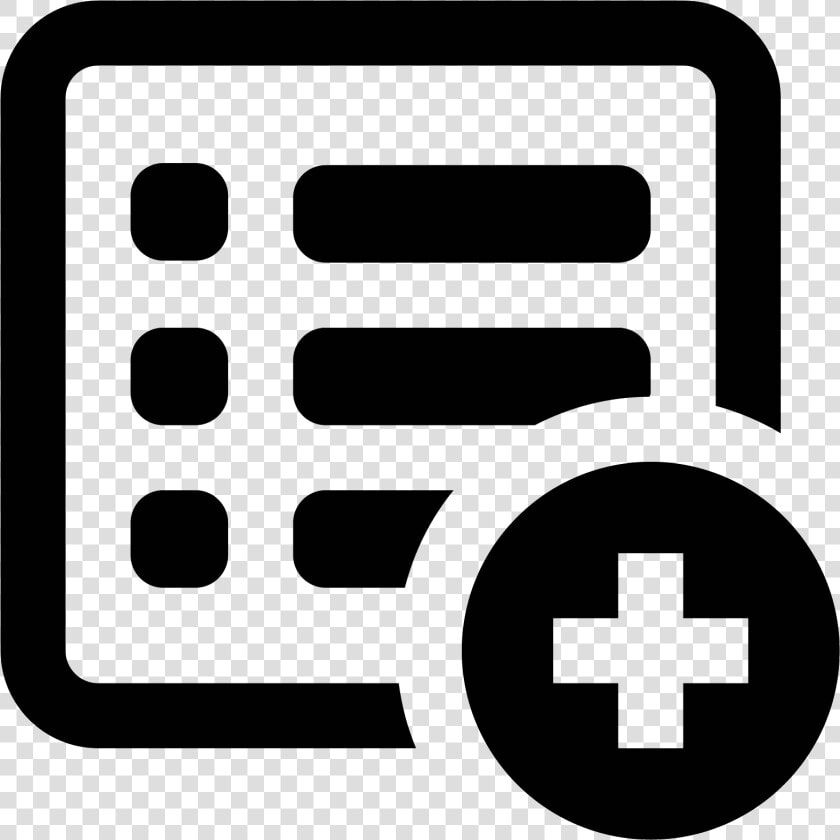 List Icon Png Clip Black And White   Add To List Icon  Transparent PngTransparent PNG