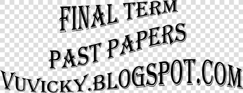 Cs610 Final Term Past Papers  HD Png DownloadTransparent PNG