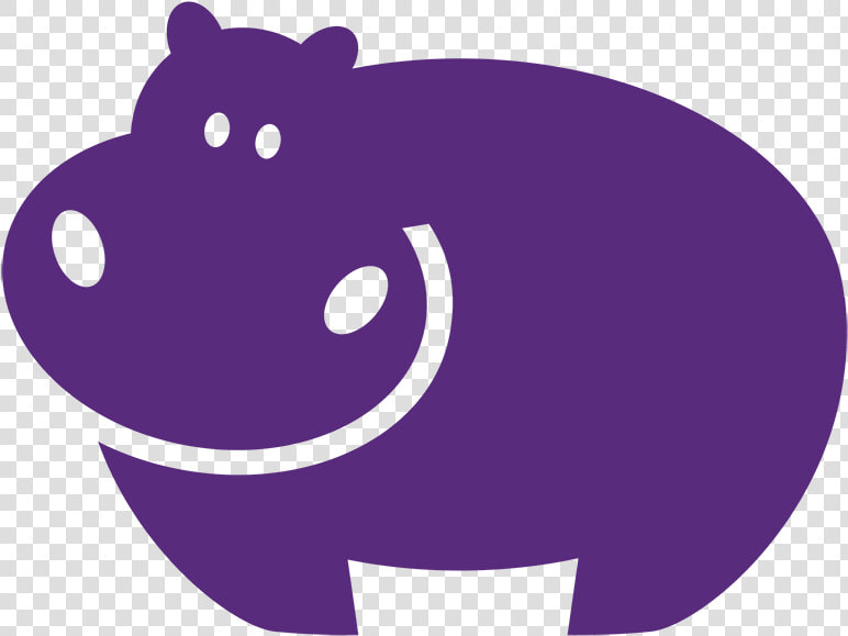 Purple Hippopotamus  HD Png DownloadTransparent PNG