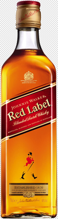 Scotch Whiskey Png   Johnnie Walker Red Label  Transparent PngTransparent PNG