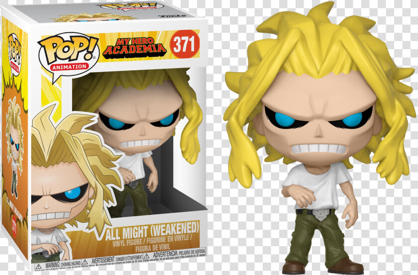 My Hero Academia   Funko Pop All Might Weakened  HD Png DownloadTransparent PNG