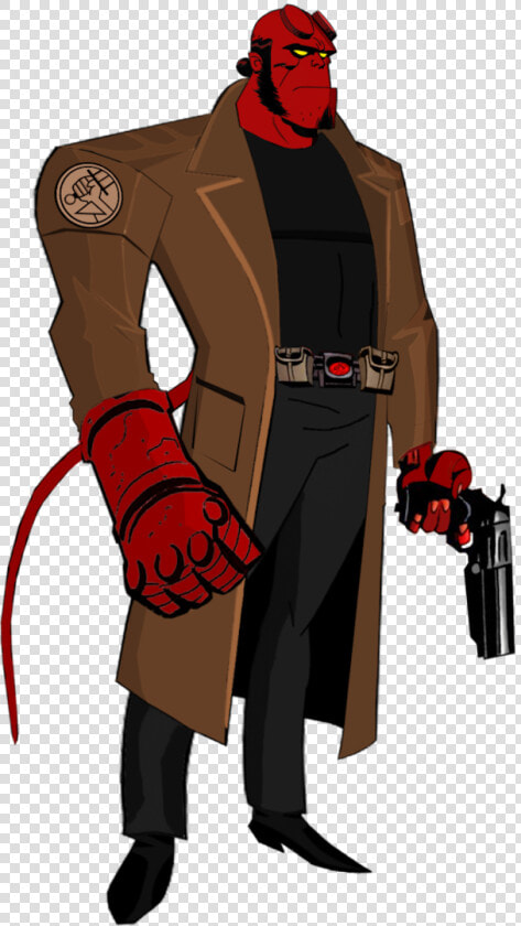 Hellboy   Hellboy Justice League  HD Png DownloadTransparent PNG