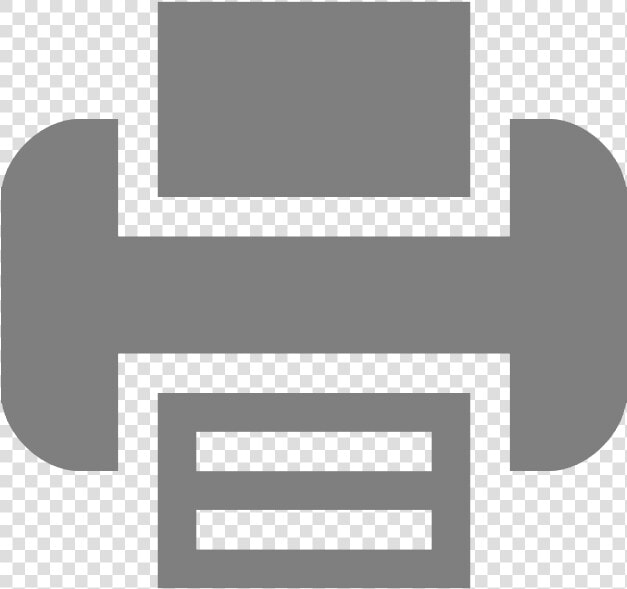 Fax Icon Grey   Png Download   Print Icon Png Blue  Transparent PngTransparent PNG