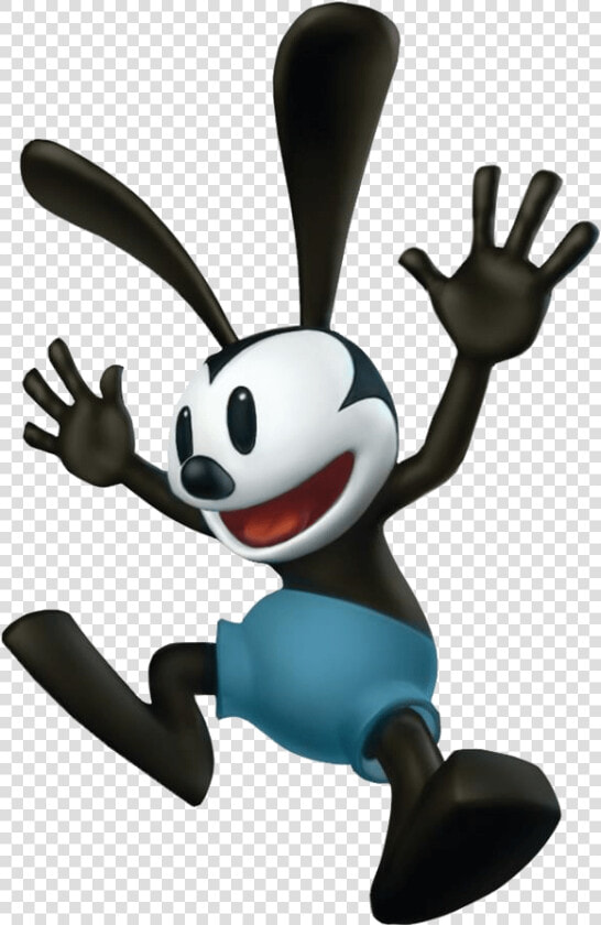 Oswald The Lucky Rabbit Jumping   Mickey Mouse Y Oswald  HD Png DownloadTransparent PNG