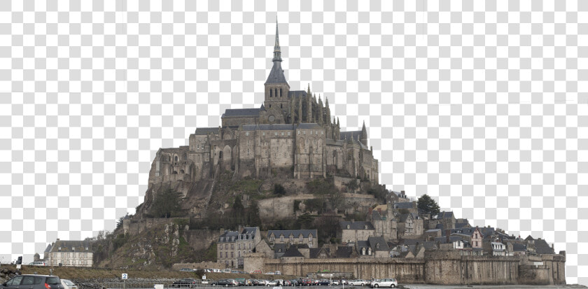 Download Fantasy City Png Photos   Mont Saint michel  Transparent PngTransparent PNG