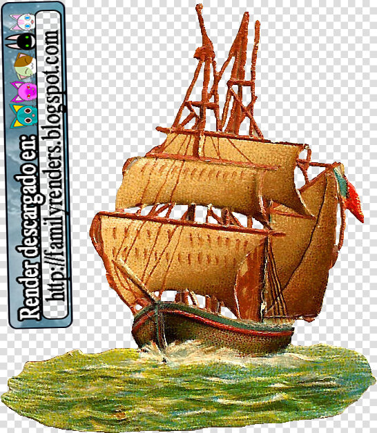 Caravel Old Sailing Ships   Vintage Ship Clipart  HD Png DownloadTransparent PNG