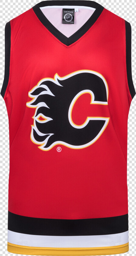 Calgary Flames Ice Hockey Jersey  HD Png DownloadTransparent PNG