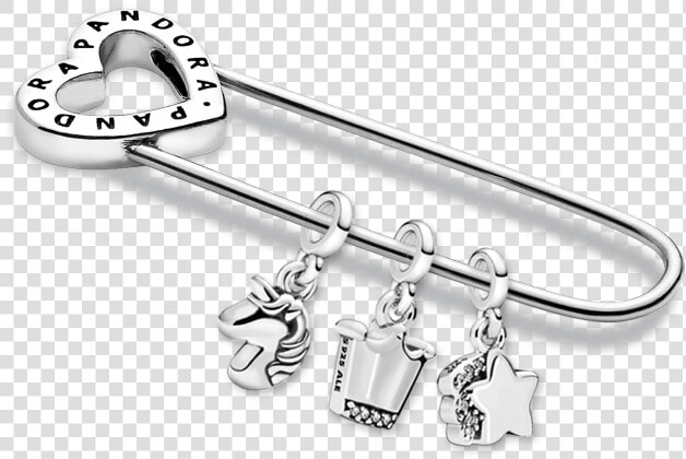 Pandora Me Safety Pin Brooch  HD Png DownloadTransparent PNG