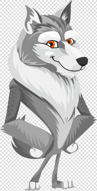 Wolf Vector Png Image   Wolf Clipart Black And White Gray  Transparent PngTransparent PNG