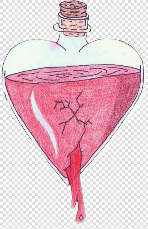  glass  breaking  freetoedit   Drawings Of Bleeding Heart  HD Png DownloadTransparent PNG