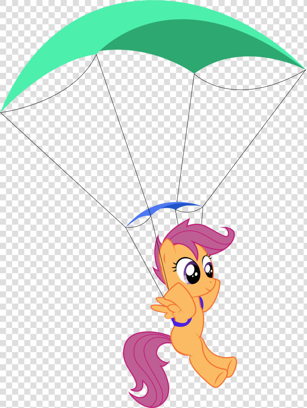 Parachute Clipart Parachute Guy   My Little Pony Parachute  HD Png DownloadTransparent PNG