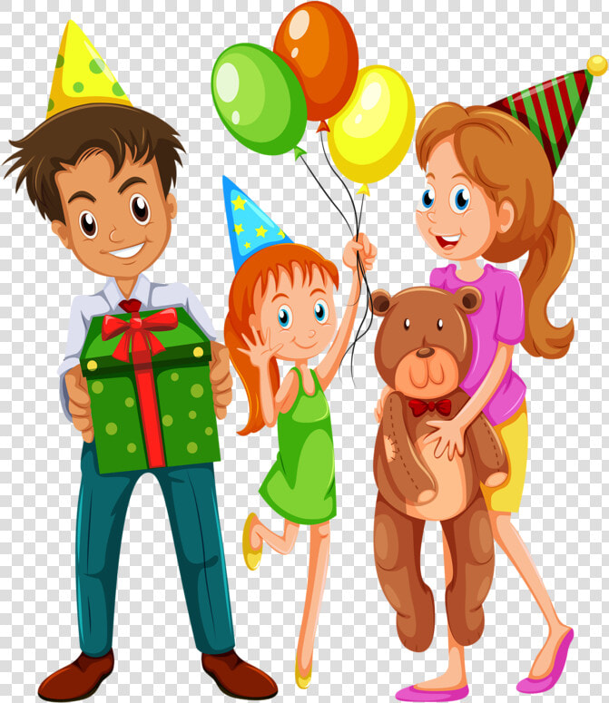 Draw A Happy Family   Imagens De Famílias Felizes  HD Png DownloadTransparent PNG