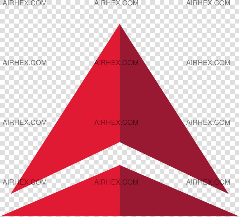 Airline Logo   Delta   Triangle  HD Png DownloadTransparent PNG