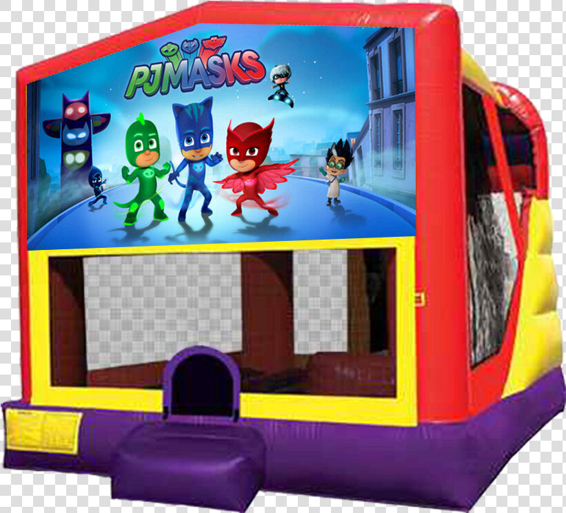 Xl Pj Masks Combo   Pj Masks Bounce House  HD Png DownloadTransparent PNG