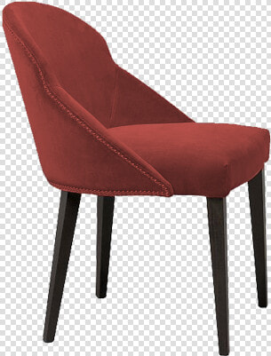 Adele Side Chair Red   Chair Png From Side  Transparent PngTransparent PNG