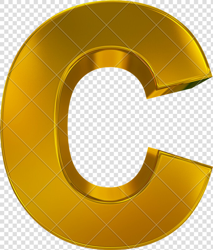 3d Letter C Png   Gold Letter C 3d Png  Transparent PngTransparent PNG