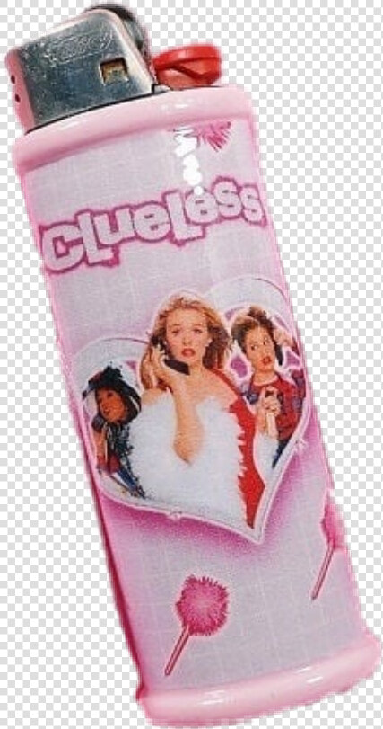 90s Clueless Y2k 2000s Lighter Freetoedit   Clueless Pink  HD Png DownloadTransparent PNG