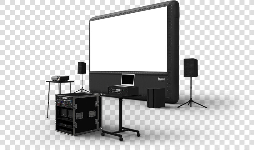 Packages Include Airscreen  Control Console  Hd Projector   Outdoor Projector Big Screen  HD Png DownloadTransparent PNG