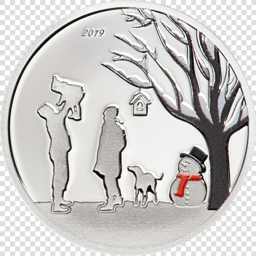 Winter Wonderland Snow Globe Silver Coin Cook Islands   Silver  HD Png DownloadTransparent PNG