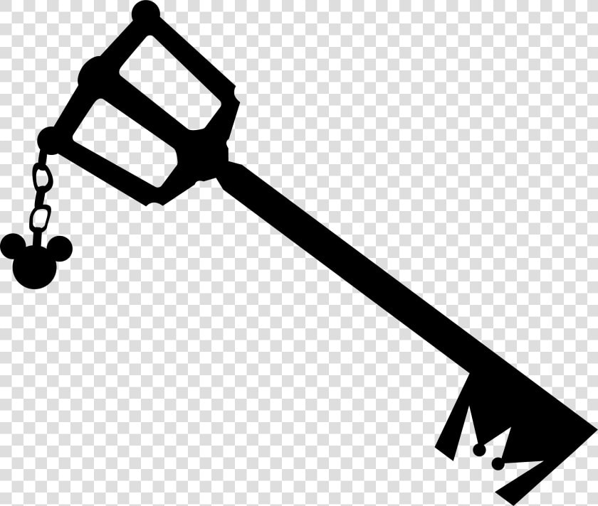 Kingdom Hearts Silhouette At Getdrawings   Kingdom Hearts Keyblade Png  Transparent PngTransparent PNG