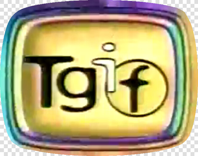 Abc Tgif Gif   Png Download   Tgif Abc Logo 90s  Transparent PngTransparent PNG