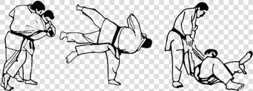 Transparent Judo Png   Judo Clipart Black And White Png  Png DownloadTransparent PNG