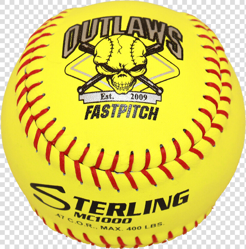 Speed Print Mc1000 Fastpitch Game Leather Softball   Transparent Background Softball Transparent Clipart  HD Png DownloadTransparent PNG