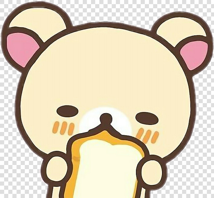  freetoedit  cute  kawaii  rilakkuma  bear  hungry   Kawaii Rilakkuma Bear  HD Png DownloadTransparent PNG