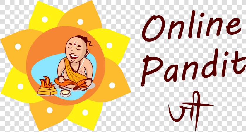 Online Pandit Ji   Cartoon Pandit Ji  HD Png DownloadTransparent PNG