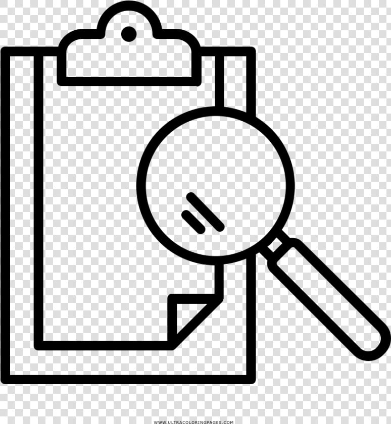 Investigate Coloring Page   Assignments Icon  HD Png DownloadTransparent PNG