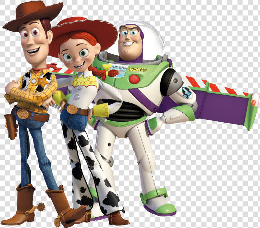 Toy Story Buzz Woody Jessie  HD Png DownloadTransparent PNG