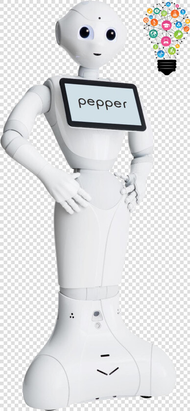 Transparent Robot Icon Png   Pepper Robot  Png DownloadTransparent PNG