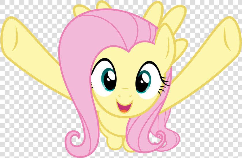 More Celebratory Hugs Definitely   Fluttershy Wants To Hug You  HD Png DownloadTransparent PNG