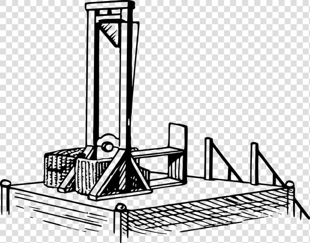 Revolution Drawing Guillotine   Guillotine French Revolution Drawing  HD Png DownloadTransparent PNG