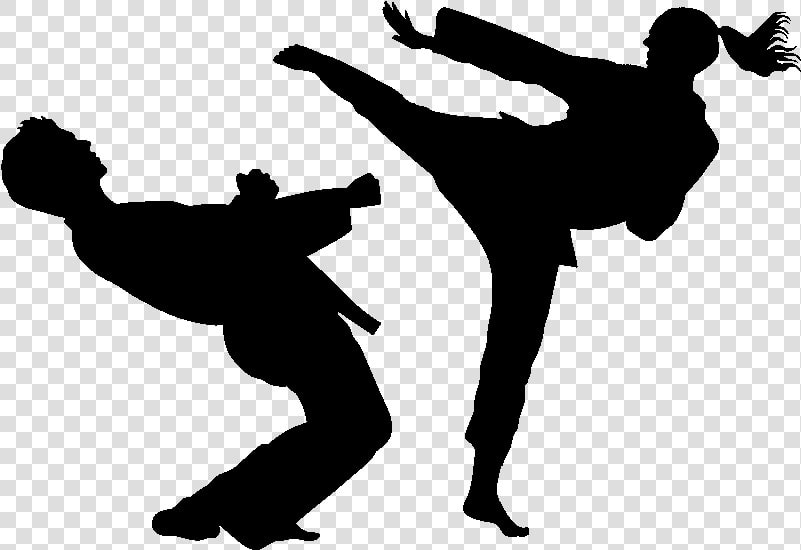 Karate Martial Arts Sport Taekwondo Silhouette   Taekwondo Vector Png  Transparent PngTransparent PNG