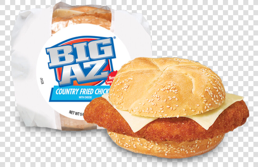 Big Az Chicken Sandwich With Cheese   Big Fried Chicken Sandwich  HD Png DownloadTransparent PNG