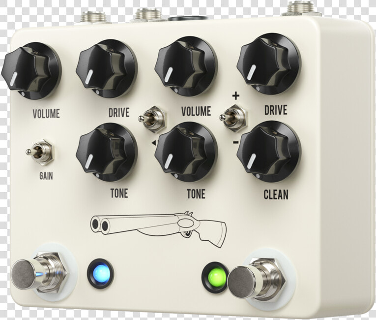 Jhs Pedals Double Barrel Right Side   Control Panel  HD Png DownloadTransparent PNG