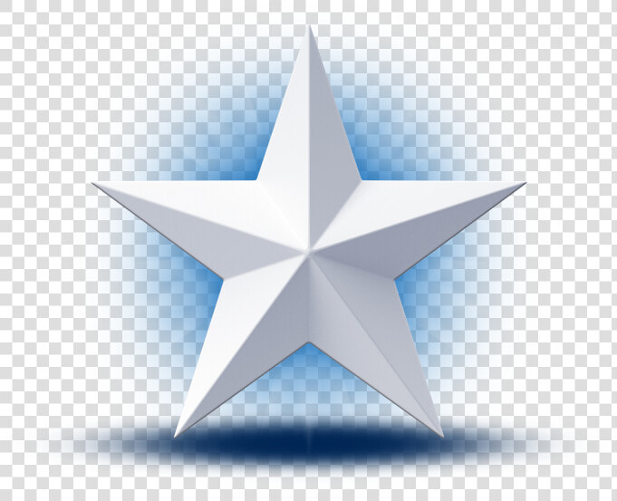 3d White Benefit Star Featuredcontent   3d White Star Png  Transparent PngTransparent PNG