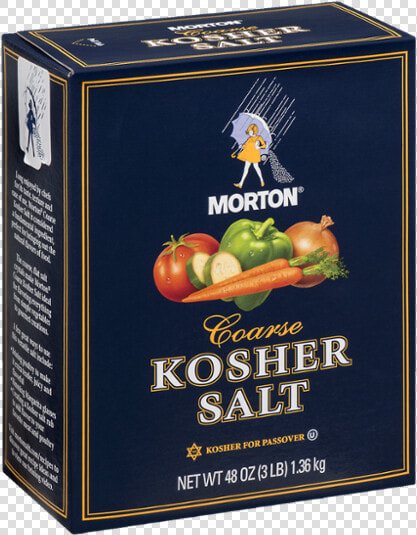 Morton Kosher Salt  HD Png DownloadTransparent PNG