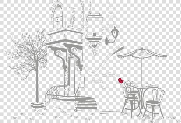 Plaza Athenee Hotel Nyc   Sketch  HD Png DownloadTransparent PNG