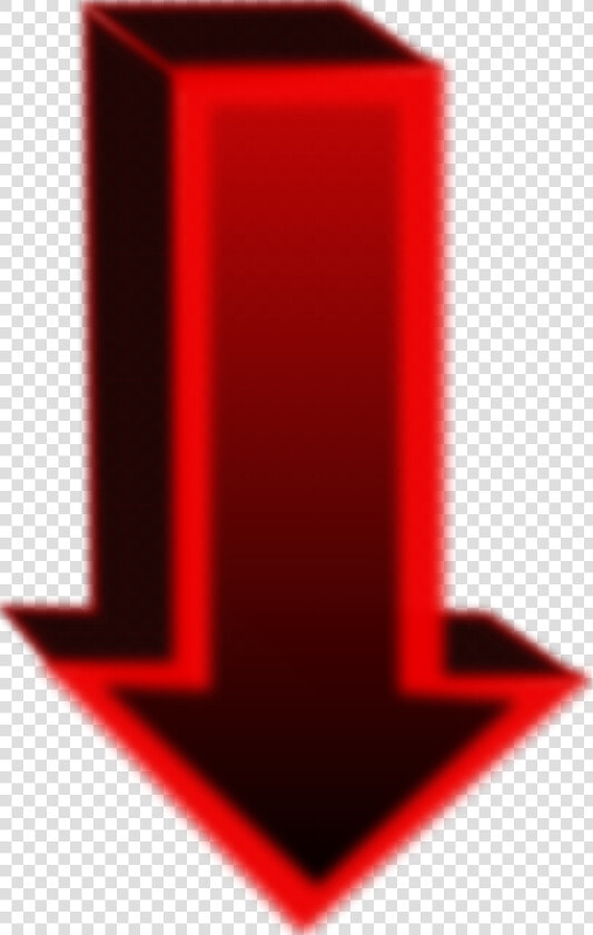 Cubic Arrow Pointing Down   Draw A Arrow Pointing Down  HD Png DownloadTransparent PNG