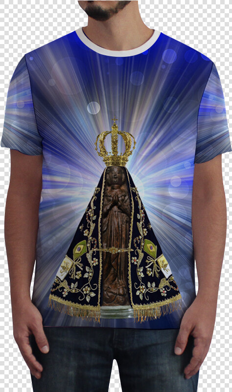 Camiseta Fullprint Nossa Senhora Aparecida De Rosy   Camiseta Nossa Senhora Aparecida  HD Png DownloadTransparent PNG