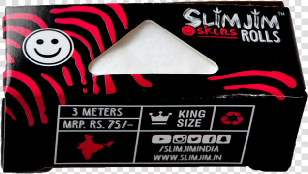 Slimjim King Size Rolls Class Lazyload Appear Style   Carton  HD Png DownloadTransparent PNG