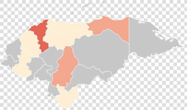 Map For Cov   Honduras Silhouette  HD Png DownloadTransparent PNG