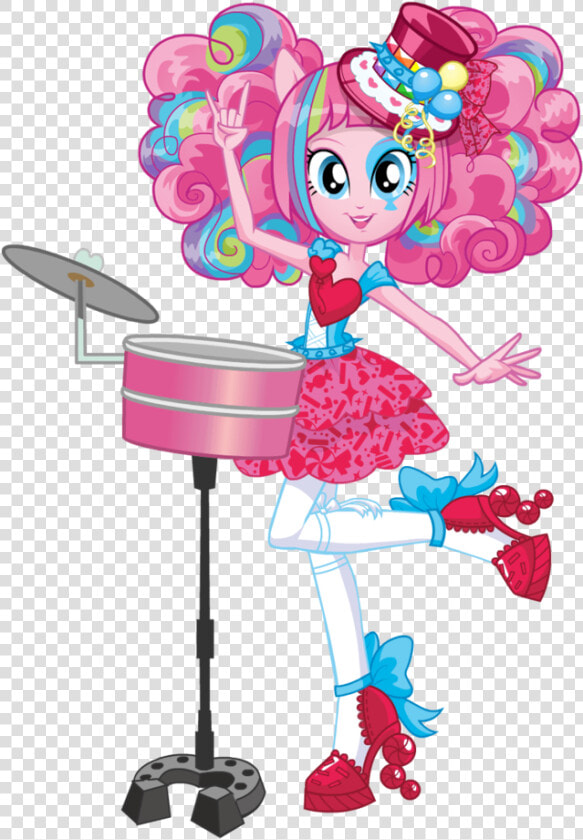 Mlp Eg2 Rainbow Rocks Pinkie Pie New Look By Ytpinkiepie2  HD Png DownloadTransparent PNG