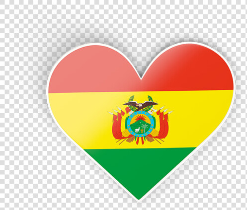 Download Flag Icon Of Bolivia At Png Format   Heart Shaped Bolivia Flag  Transparent PngTransparent PNG