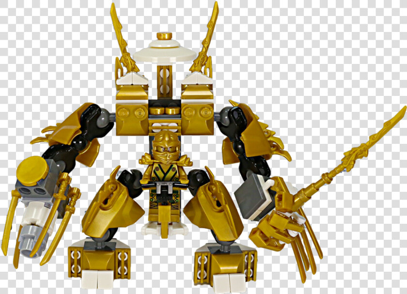 The Mech Artifex Lego Fire Of Creation Clipart   Ninjago Golden Mech  HD Png DownloadTransparent PNG