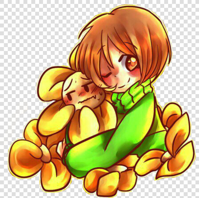  charadreemur  chara  flowers  flowey  undertale  yellowflower   Андертейл Из Амино  HD Png DownloadTransparent PNG