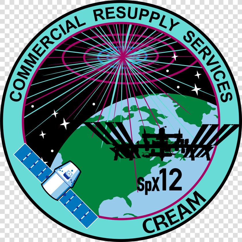 Spacex Crs 12 Patch  HD Png DownloadTransparent PNG